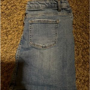 mini jean skirt